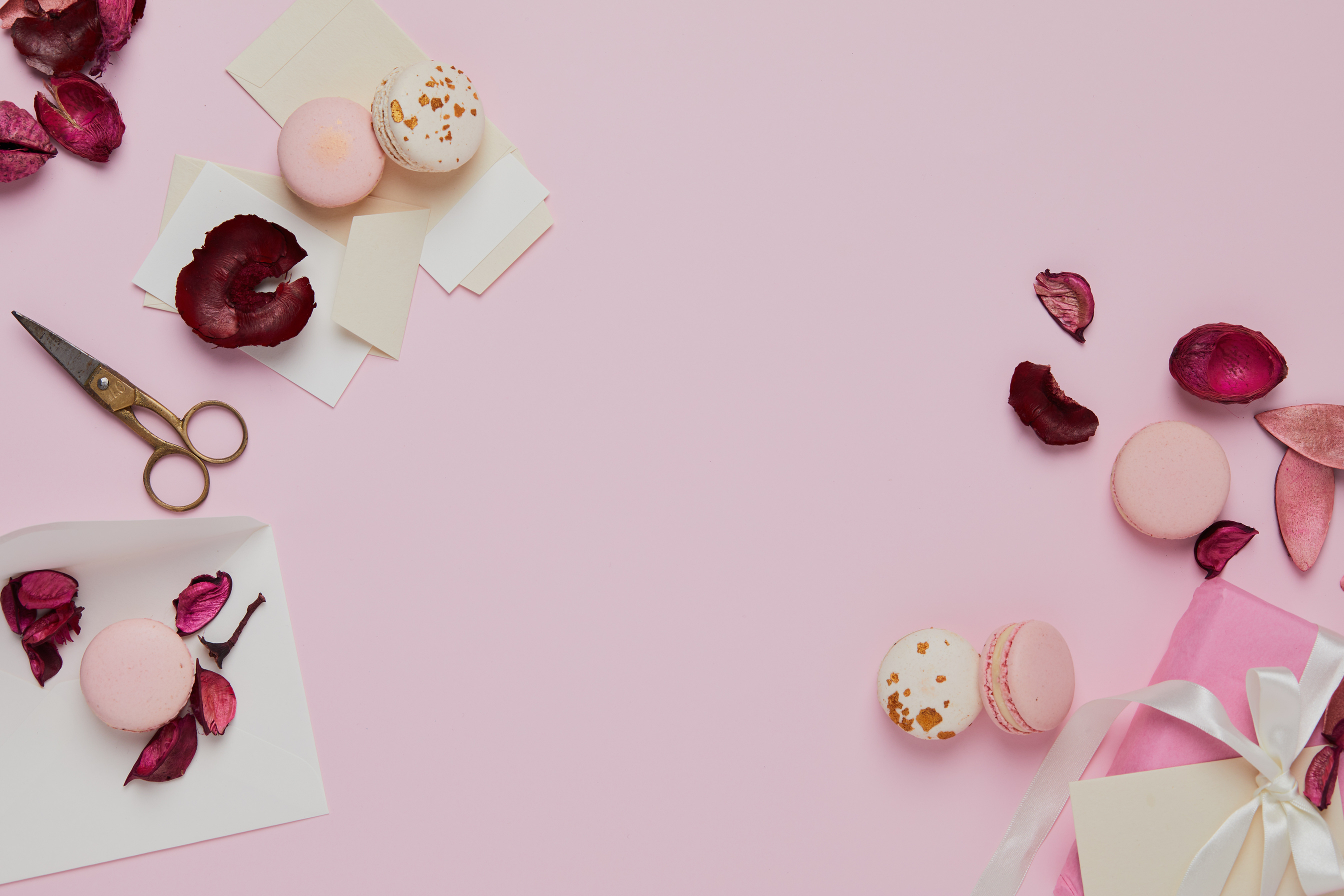 Flatlay of Pink Objects 