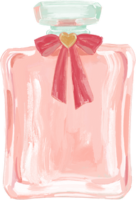 Textured Hand-drawn Bridal Perfume 